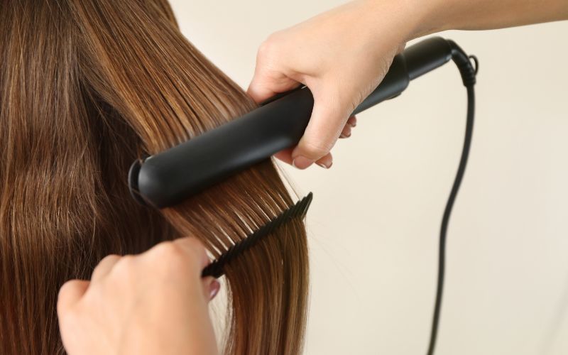 How To Straighten Hair With Straightener Permanently?